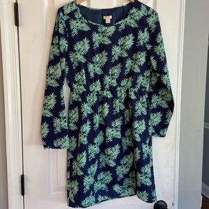 J Crew knee-length dress- EUC